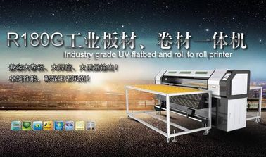 Çin Yüksek Hızlı 1440 DPI Rulo UV Baskı Makinesi 8 Renkli Baskı Tedarikçi